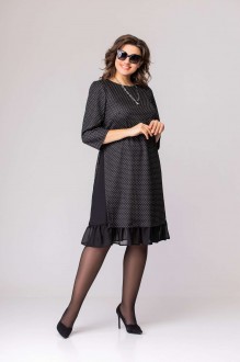 Платье EVA GRANT 1004-2 горошек #1