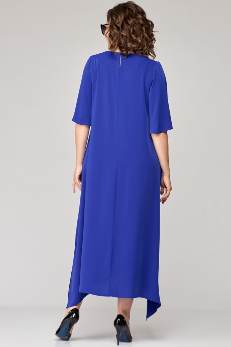 Вечернее платье EVA GRANT 7089 василек размер 48-56 #6