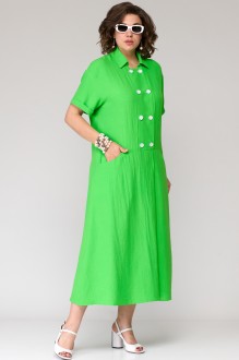 Платье EVA GRANT 7107-1 салатовый #1