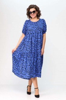 Платье EVA GRANT 7243 синий #1