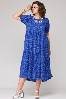 Платье EVA GRANT 7243-2 синий #1