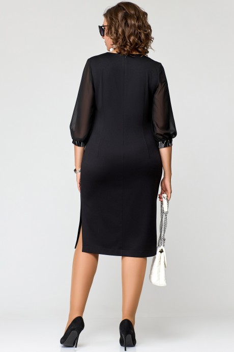 Вечернее платье EVA GRANT 7220-1 черный размер 48-58 #6