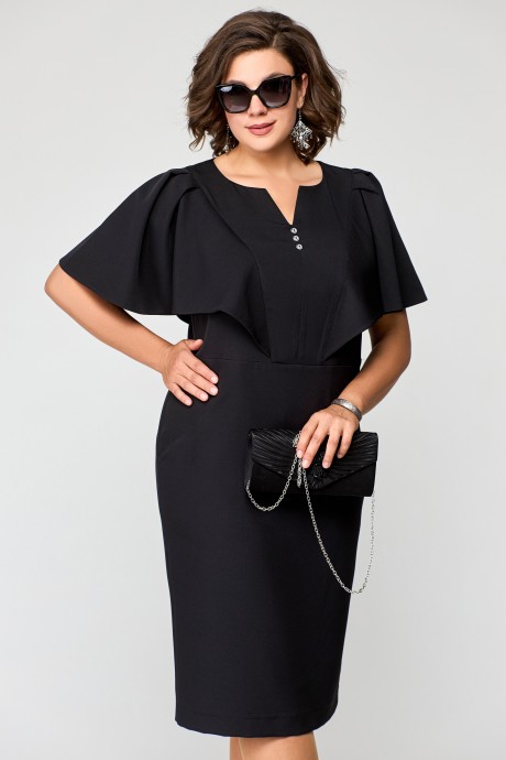 Вечернее платье EVA GRANT 7295 черный размер 44-58 #3