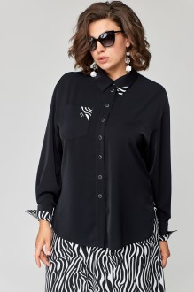 Блузка EVA GRANT 7182-1 черный #1