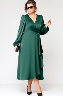Вечернее платье EVA GRANT 7135 изумруд #1