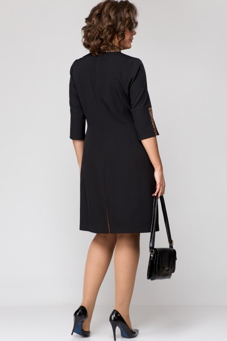 Платье EVA GRANT 7229 черный размер 50-60 #6