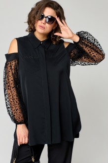 Блузка EVA GRANT 7245-1 черный #1