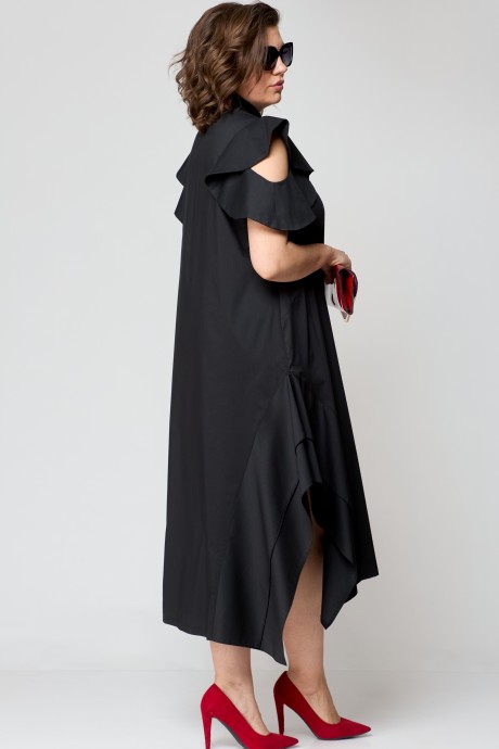 Вечернее платье EVA GRANT 7297 черный размер 48-58 #6