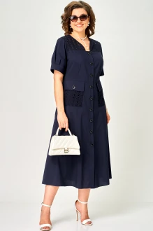 Платье EVA GRANT 7200 синее