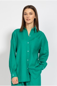 Рубашка KIVVIWEAR 4073-01 зеленый #1
