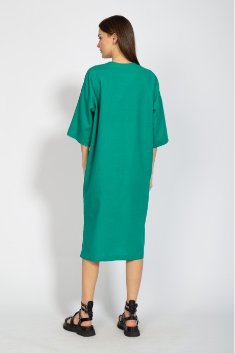Платье KIVVIWEAR 407701 зеленый размер 42-52 #8