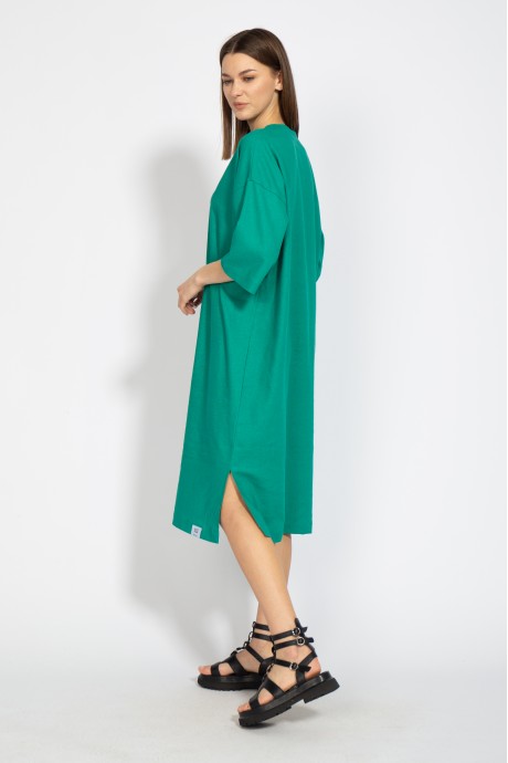 Платье KIVVIWEAR 407701 зеленый размер 42-52 #9