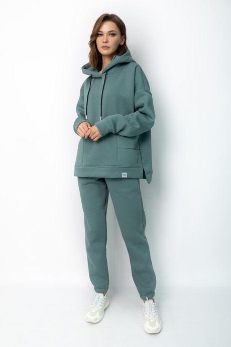 Джемпер (кофта) KIVVIWEAR 4057 05 Нефрит размер 42-58 #2