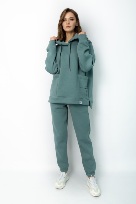 Джемпер (кофта) KIVVIWEAR 4057 05 Нефрит размер 42-58 #7