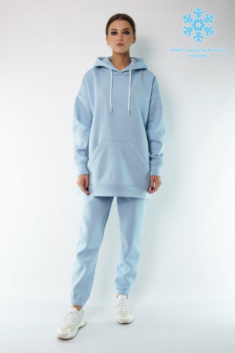 Худи KIVVIWEAR 4054 02 Голубой размер 42-52 #1