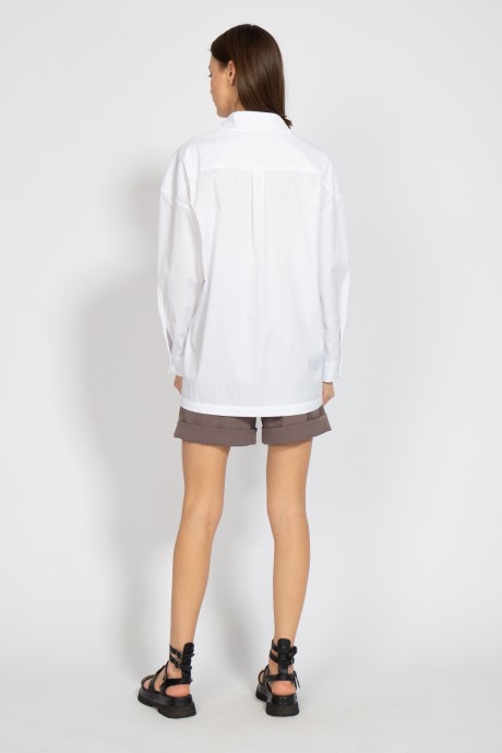 Рубашка KIVVIWEAR 4070 03 Белый размер 42-52 #9