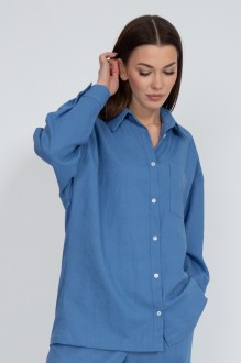 Рубашка KIVVIWEAR 4073 13 синий #1