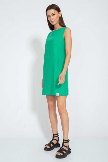 Платье KIVVIWEAR 3028 05 Зеленый размер 42-52 #3