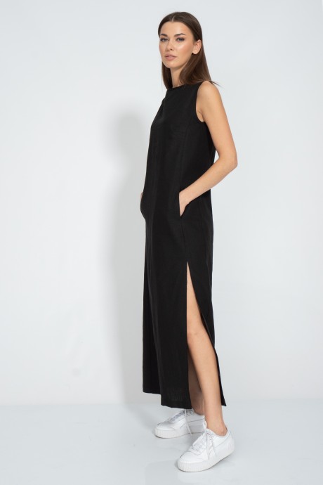 Платье KIVVIWEAR 3077 02 Черный размер 42-52 #4