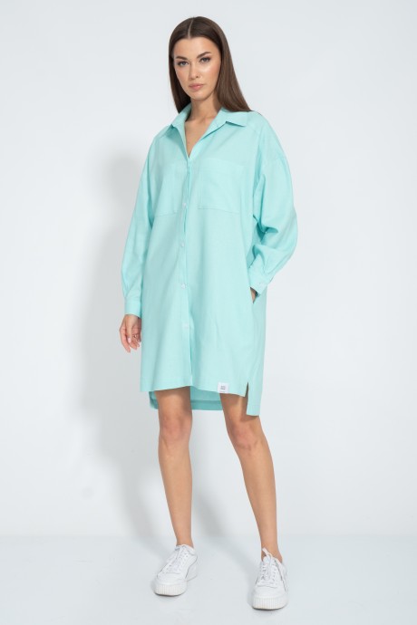 Платье KIVVIWEAR 3073 01 Мята размер 42-52 #2