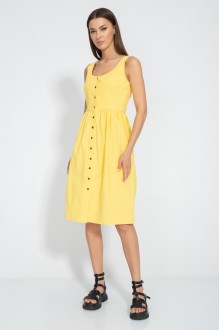 Платье KIVVIWEAR 3066 01 желтый #1