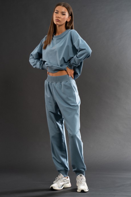 Спортивный костюм KIVVIWEAR 310613107-01 Дымчатый голубой размер 42-52 #1