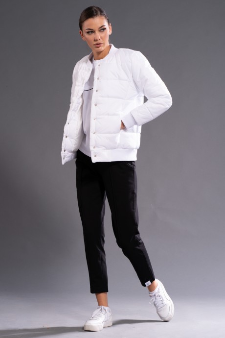 Жакет (пиджак) KIVVIWEAR 3120-01 молочный размер 42-52 #1