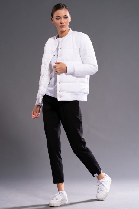 Жакет (пиджак) KIVVIWEAR 3120-01 молочный размер 42-52 #3
