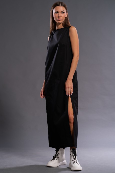 Платье KIVVIWEAR 4133-04 черный размер 42-52 #3