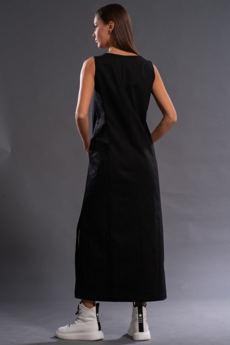 Платье KIVVIWEAR 4133-04 черный размер 42-52 #4