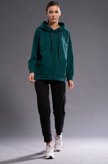 Спортивный костюм KIVVIWEAR 40154040 23 изумруд,черный #1
