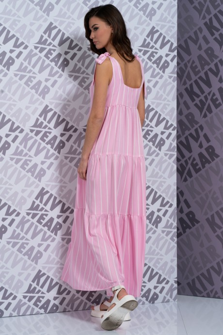 Платье KIVVIWEAR 4167 02 розовый размер 42-52 #6