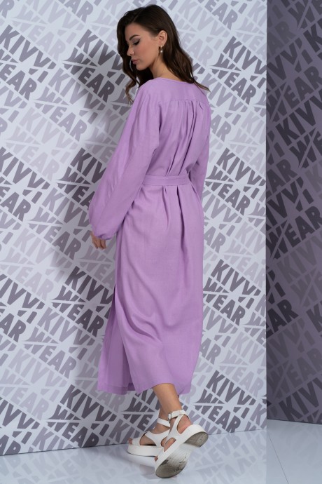 Платье KIVVIWEAR 4175 02 лиловый размер 42-56 #8