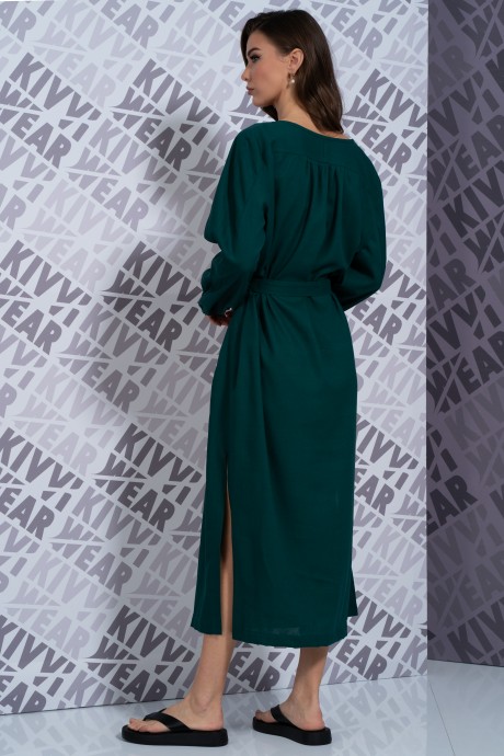 Платье KIVVIWEAR 4175 03 изумруд размер 42-56 #7