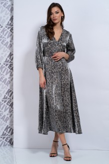 Платье KIVVIWEAR 4162 02 серый леопард #1