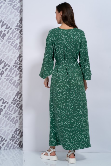 Платье KIVVIWEAR 4178 03 зеленый размер 42-56 #6