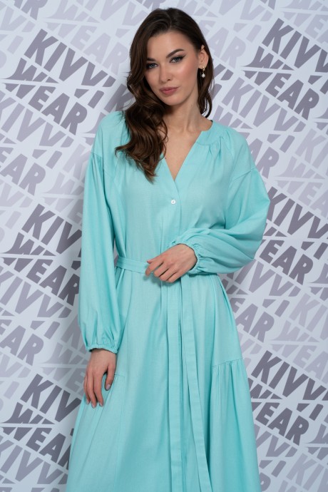 Платье KIVVIWEAR 4180 03 мятный размер 42-58 #6
