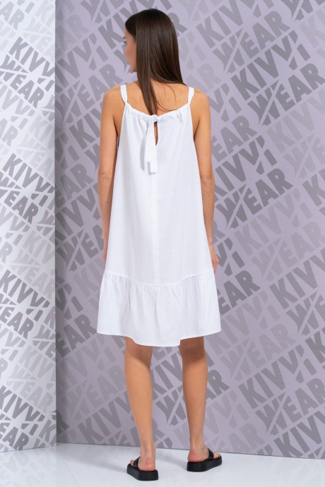 Платье KIVVIWEAR 4182 01 белый размер 42-52 #6