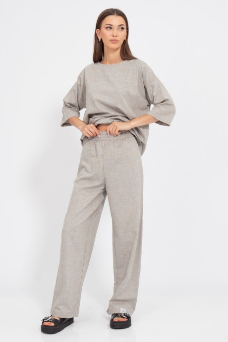 Костюм/комплект KIVVIWEAR 40754076 40 блестящий серый размер 42-56 #3