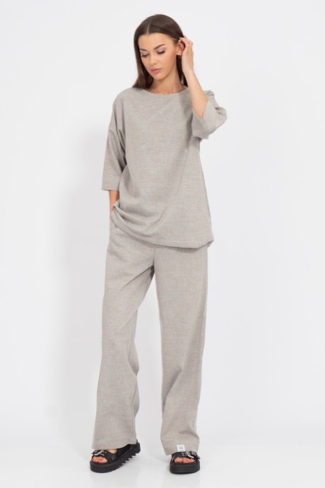 Костюм/комплект KIVVIWEAR 40754076 40 блестящий серый размер 42-56 #4