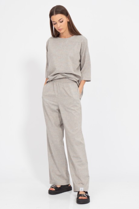 Костюм/комплект KIVVIWEAR 40754076 40 блестящий серый размер 42-56 #5