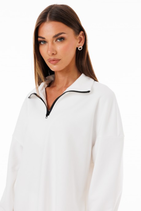 Джемпер (кофта) KIVVIWEAR 4288 12 белый размер 42-56 #6
