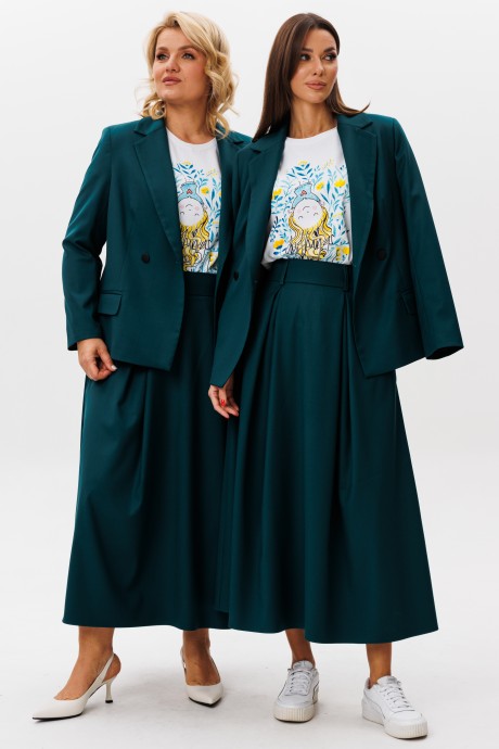 Костюм/комплект KIVVIWEAR 42744235 11 изумруд размер 42-58 #1