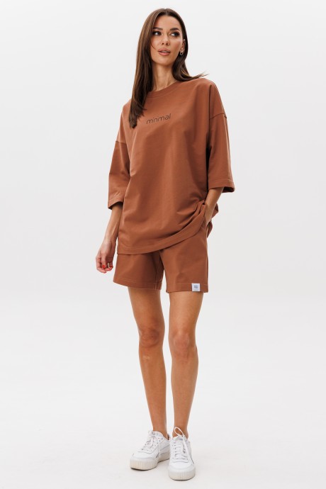 Костюм KIVVIWEAR 30903091 15 шоколадно-коричневый размер 42-52 #3