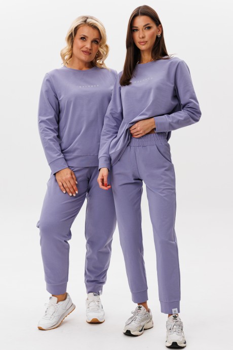 Спортивный костюм KIVVIWEAR 41084109 15 серо-фиолетовый размер 42-52 #2
