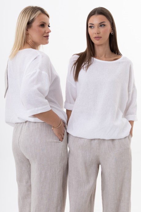 Костюм/комплект KIVVIWEAR 43164315 08 белый, бежевый размер 42-56 #7
