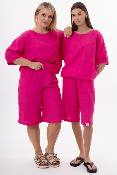 Шорты KIVVIWEAR 4317 05 фуксия размер 42-56 #1