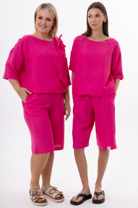 Шорты KIVVIWEAR 4317 05 фуксия размер 42-56 #2