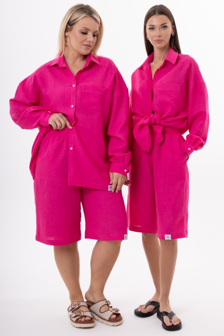Шорты KIVVIWEAR 4317 05 фуксия размер 42-56 #4