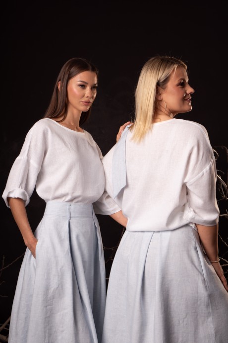 Костюм/комплект KIVVIWEAR 43164318 09 белый, голубой размер 42-56 #8